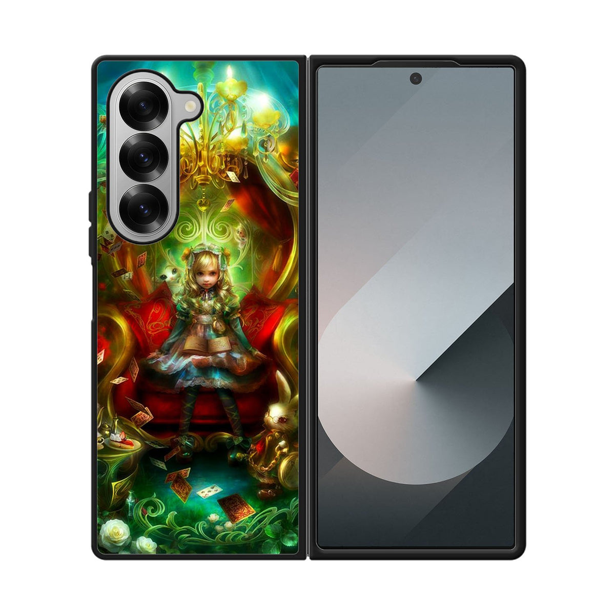 alice in wonderland ART Case Samsung Galaxy Z Fold 6 5G BC2534