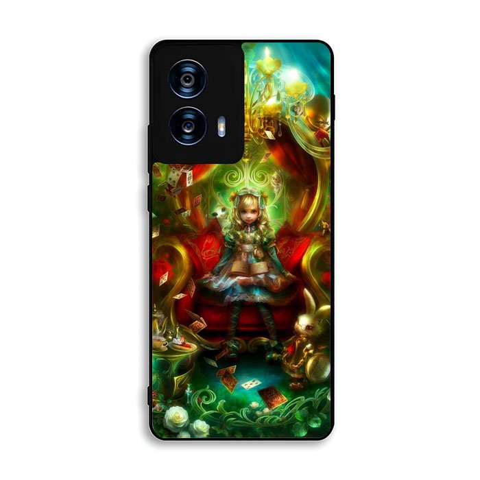 alice in wonderland ART Motorola Moto G Power 5G 2024 Case BC2534