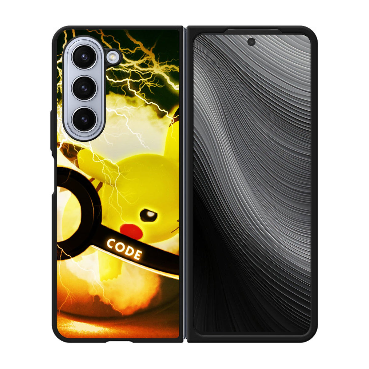 PIKACU pokemon ball wallpaper Case Samsung Galaxy z Fold 5 5G BC2536