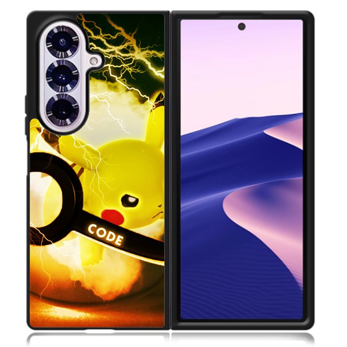 PIKACU pokemon ball wallpaper Samsung Galaxy Z Fold 7 5G Case BC2536