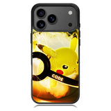 PIKACU pokemon ball wallpaper iPhone 17 Pro Case BC2536