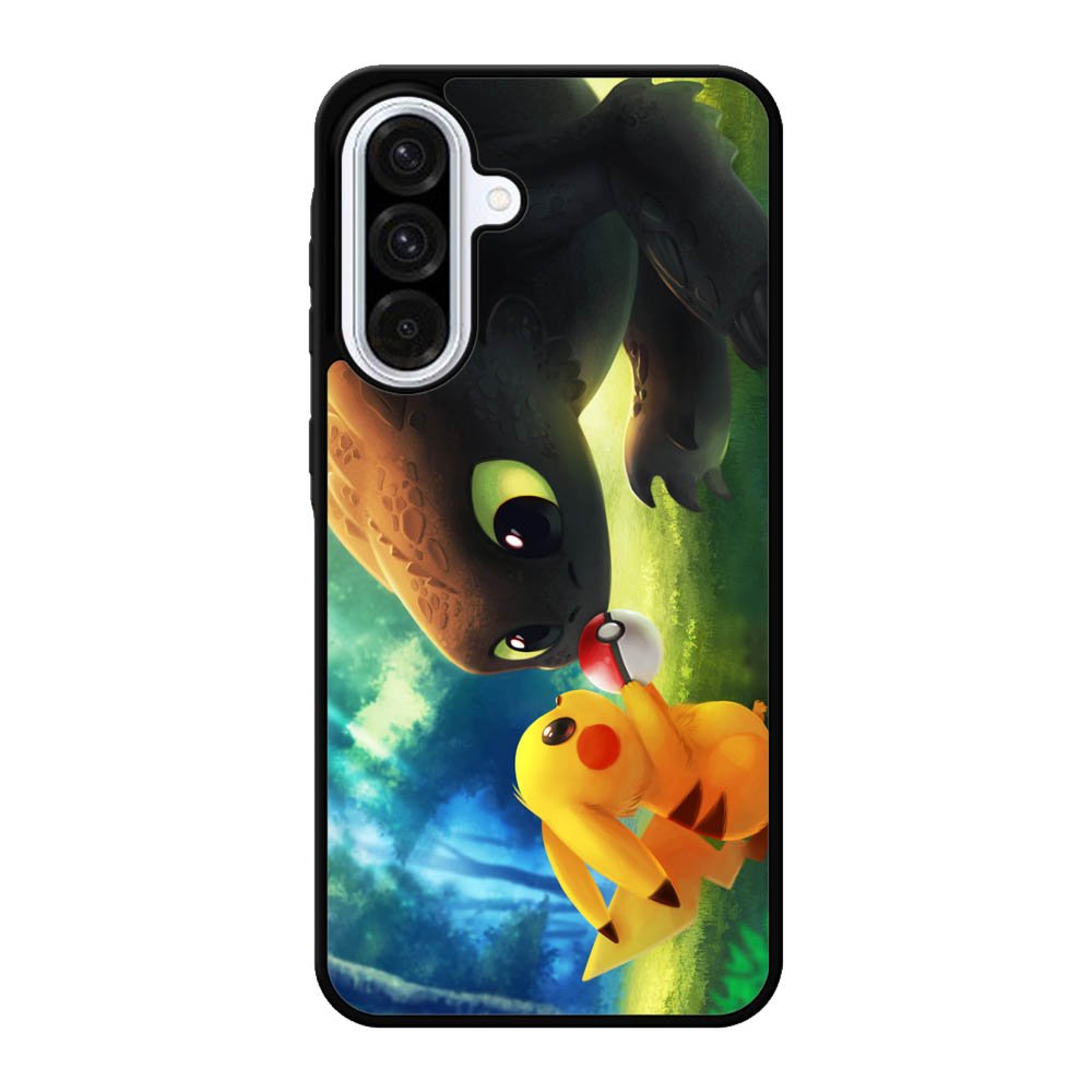 toothless and pikachu Samsung Galaxy A56 Case FE0855