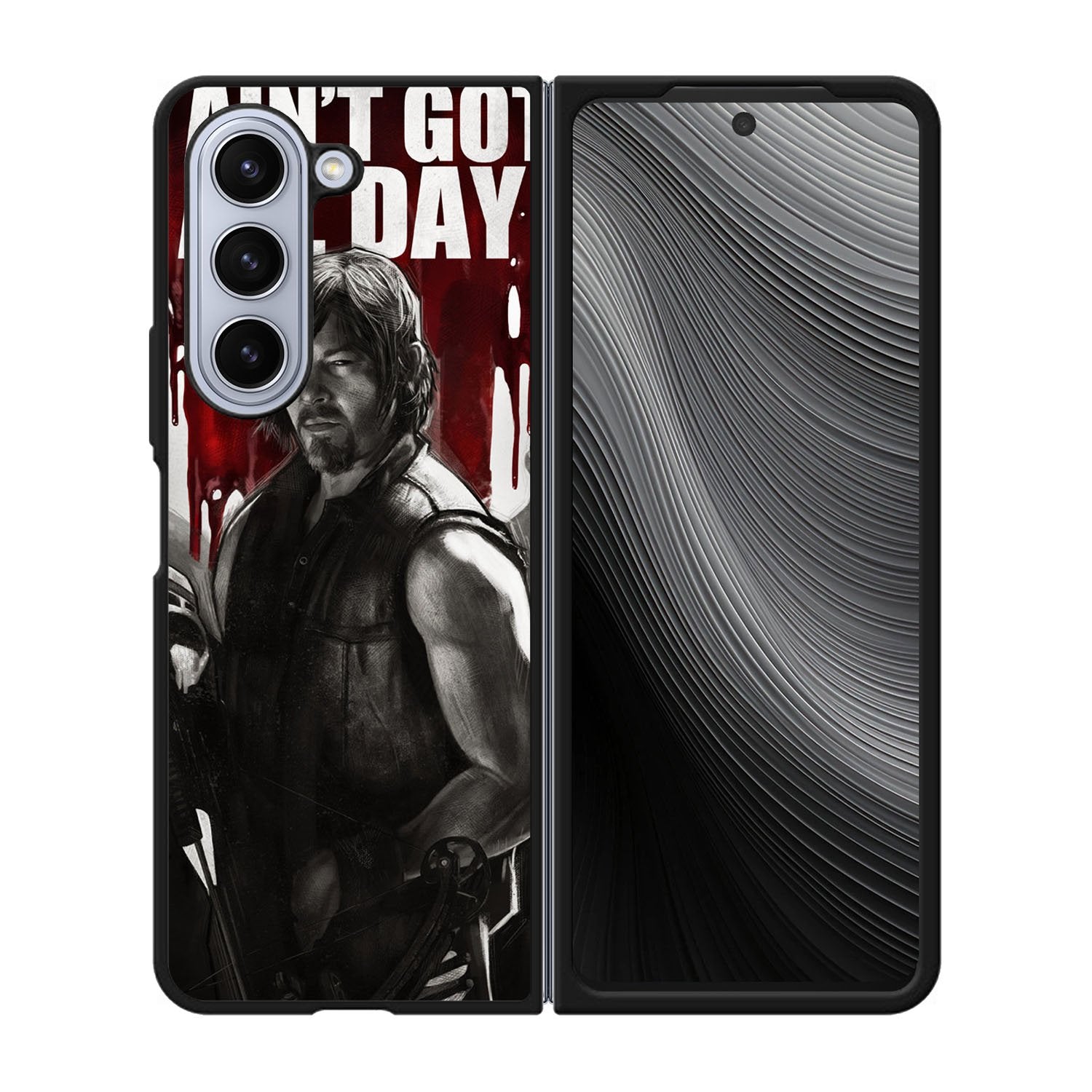 Walking Dead Daryl ART Case Samsung Galaxy z Fold 5 5G BC2538