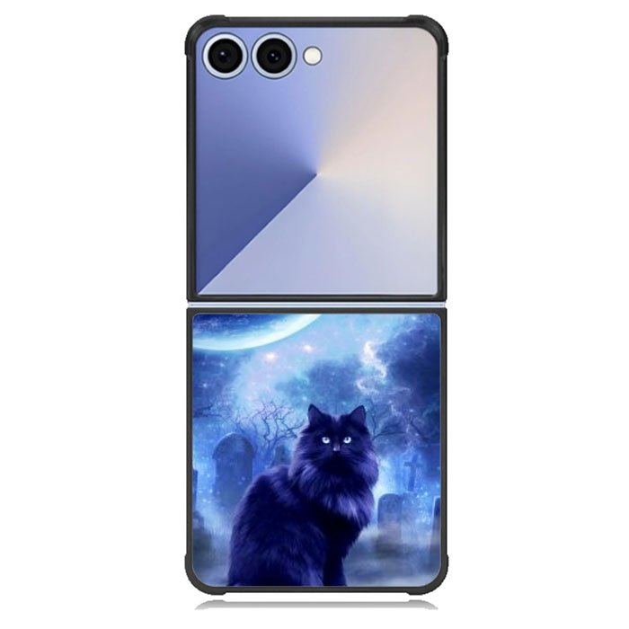 Cemetery Cat ART Samsung Galaxy Z Flip 7 Case BC2541