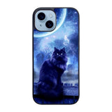 Cemetery Cat ART Case iPhone 15 Plus BC2541