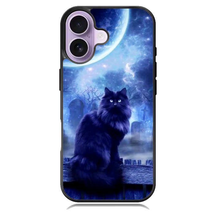Cemetery Cat ART iPhone 17 Case BC2541