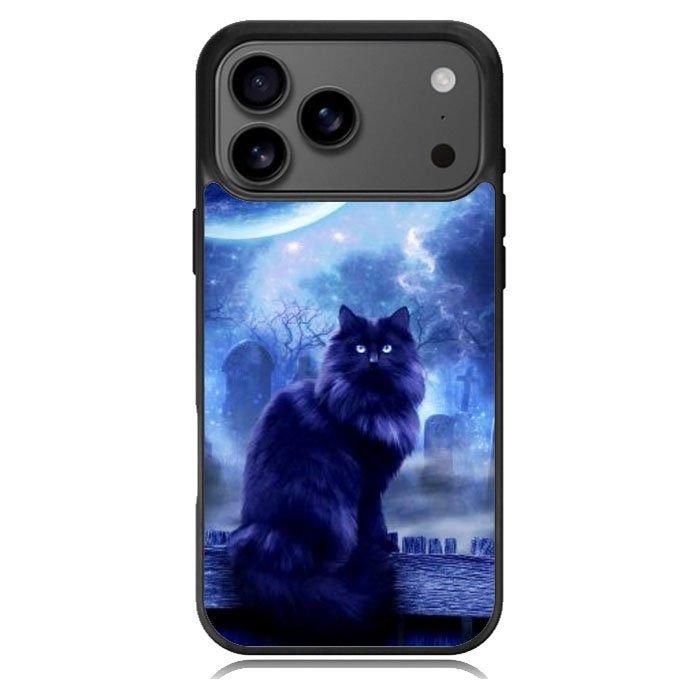 Cemetery Cat ART iPhone 17 Pro Case BC2541