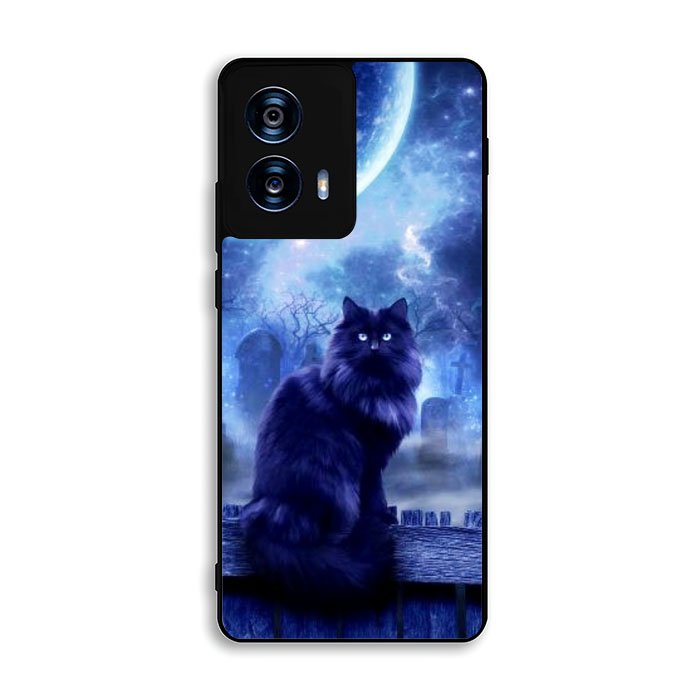 Cemetery Cat ART Motorola Moto G Power 5G 2024 Case BC2541