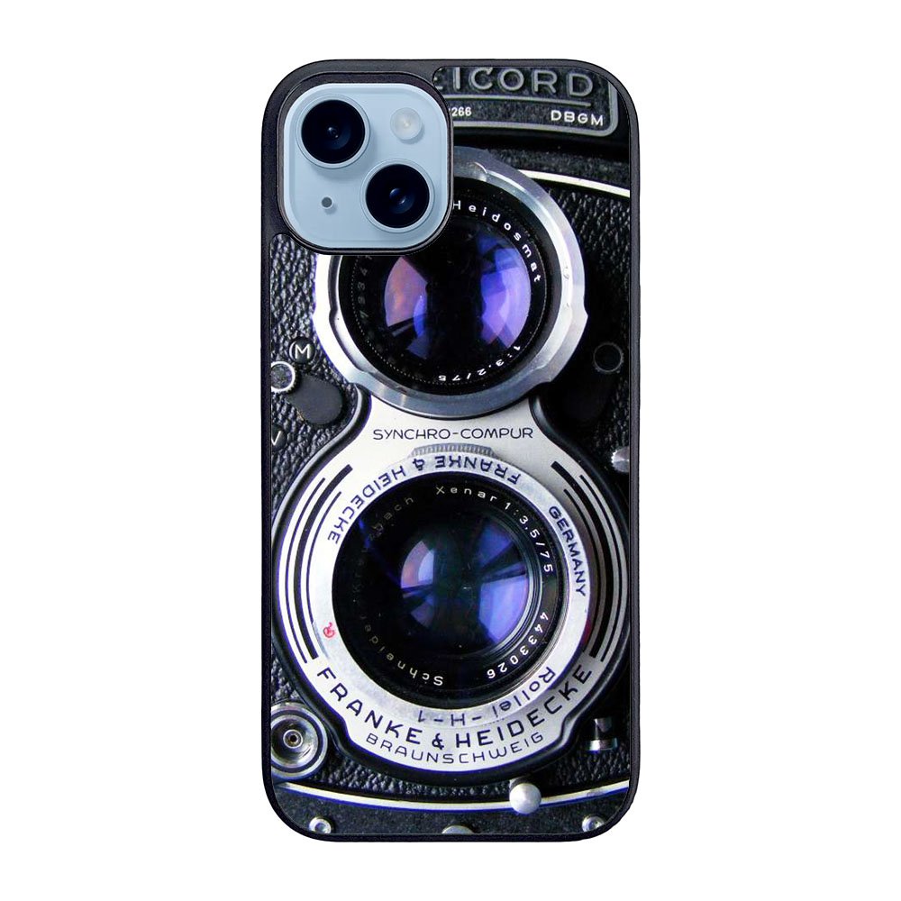 Twin Reflex Camera Case iPhone 15 BC2543