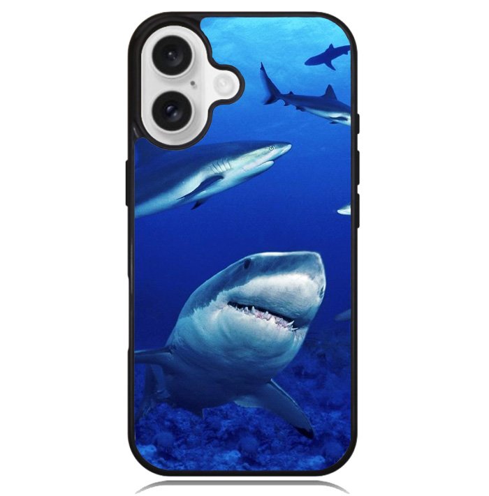 shark in water wallpaper Case iPhone 16 BC2545