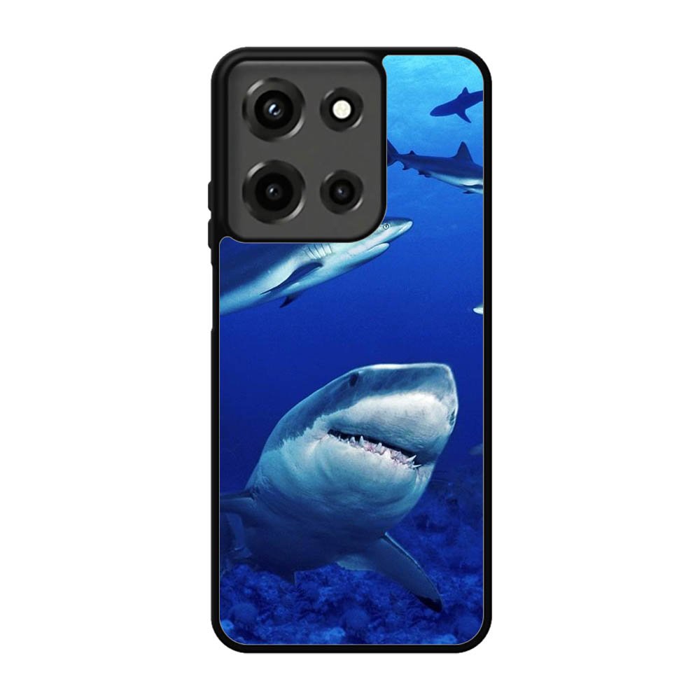 shark in water wallpaper Motorola Moto G 5G 2025 Case BC2545