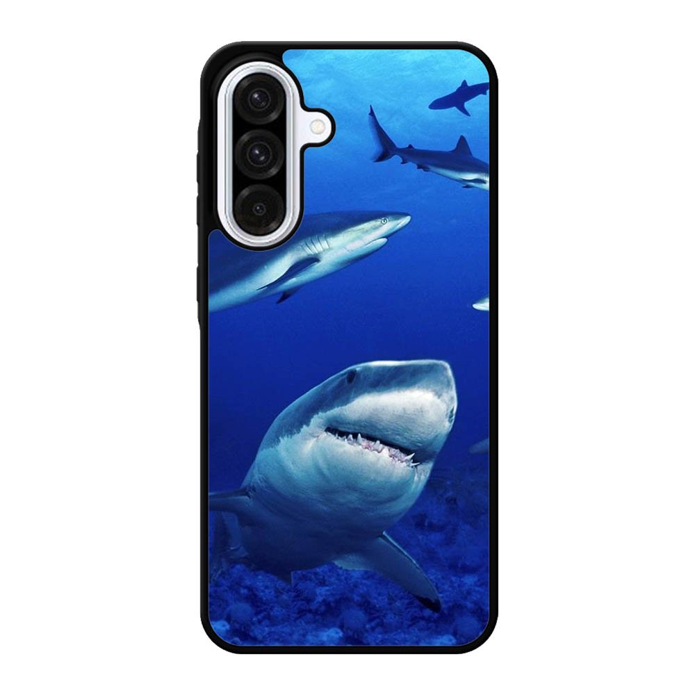 shark in water wallpaper Samsung Galaxy A56 Case BC2545
