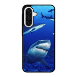 shark in water wallpaper Samsung Galaxy A56 Case BC2545