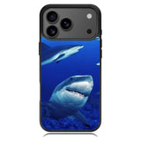 shark in water wallpaper iPhone 17 Pro Max Case BC2545