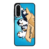 penguins art Samsung Galaxy A56 Case BC2546