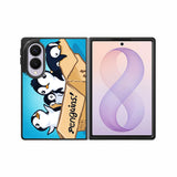 penguins art Samsung Galaxy Z Fold 8 Case BC2546