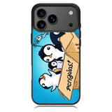penguins art iPhone 17 Pro Max Case BC2546