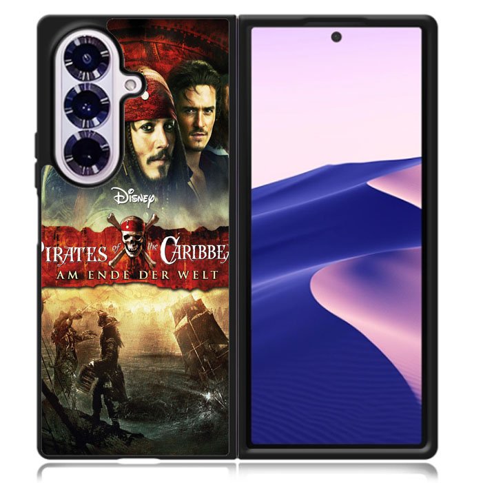 Pirates of the Caribbean POSTER Samsung Galaxy Z Fold 7 5G Case BC2550