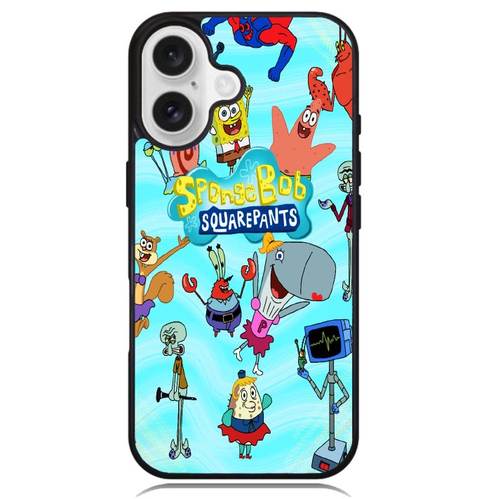 SpongeBob SquarePants favourites Case iPhone 16 BC2551