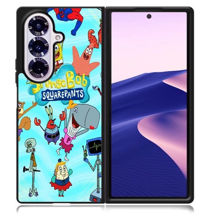 SpongeBob SquarePants favourites Samsung Galaxy Z Fold 7 5G Case BC2551