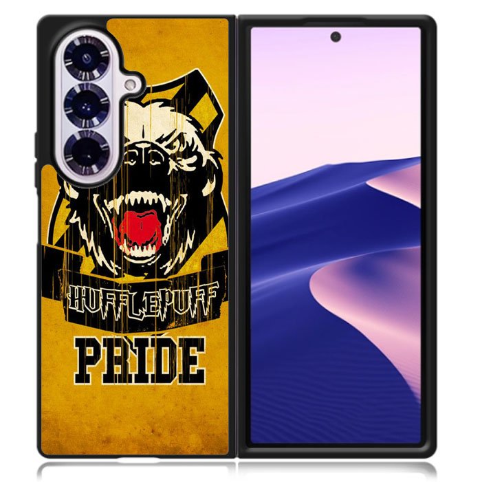 hufflepuff honey badger Samsung Galaxy Z Fold 7 5G Case BC2552