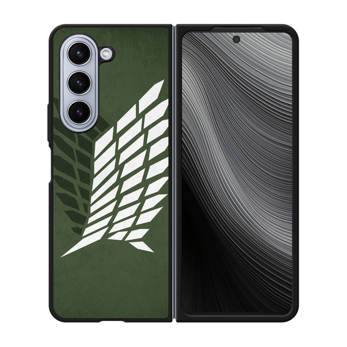 Attack on Titan Survey LOGO Case Samsung Galaxy z Fold 5 5G BC2553