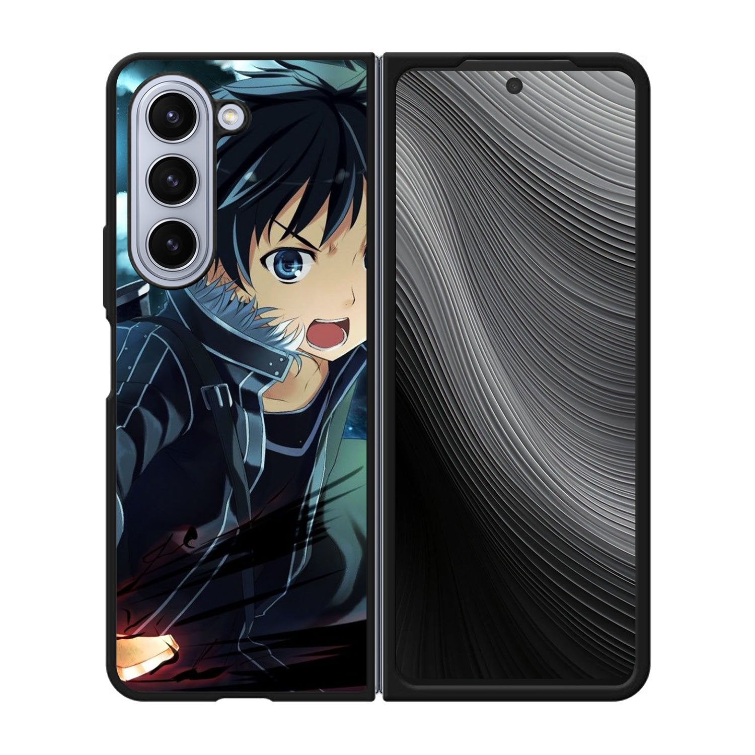 Sword Art Online Kirito ART Case Samsung Galaxy z Fold 5 5G BC2556