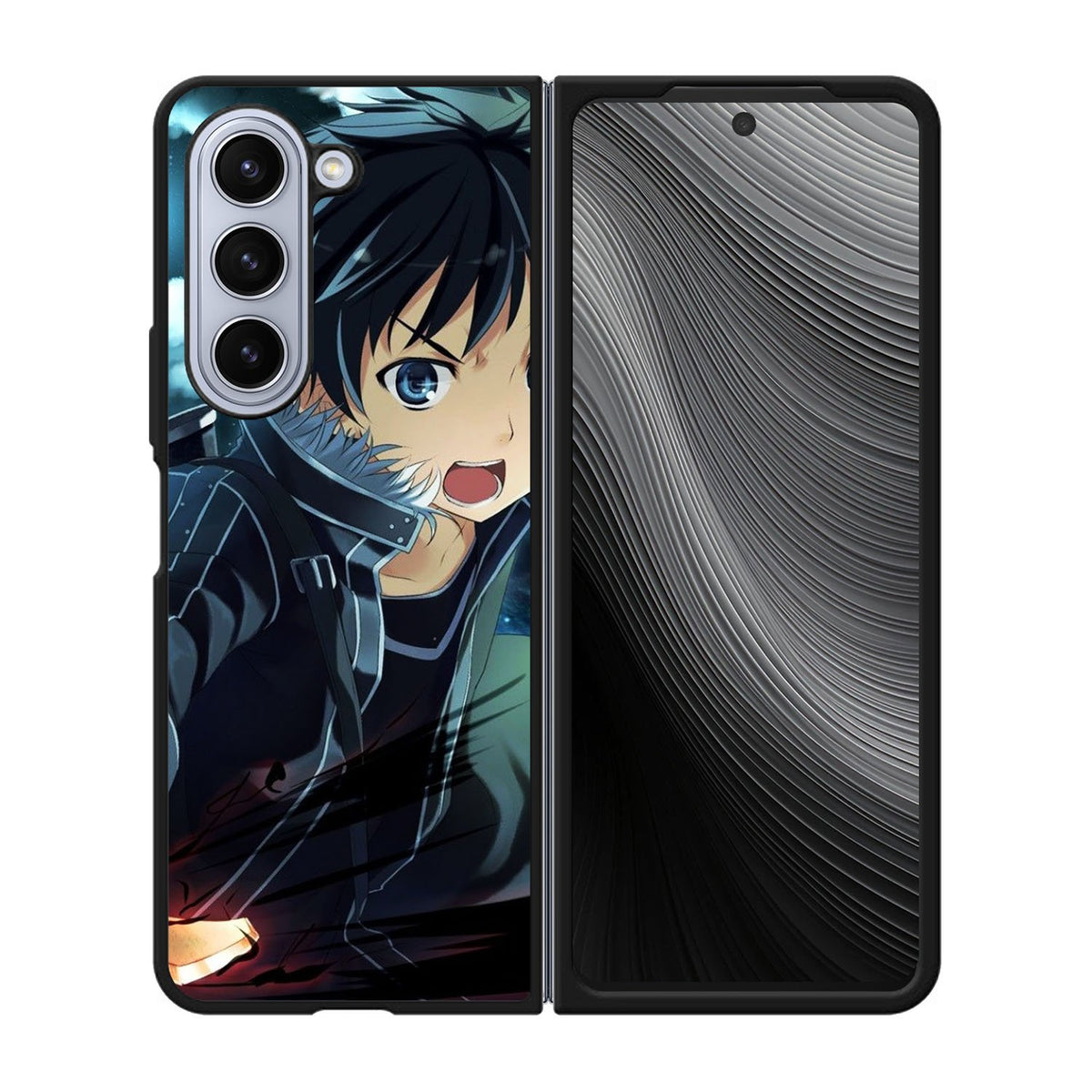 Sword Art Online Kirito ART Case Samsung Galaxy z Fold 5 5G BC2556