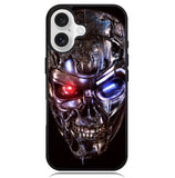 Terminator Robot Skull Case iPhone 16 BC2563