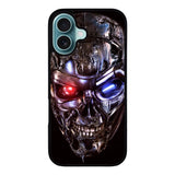 Terminator Robot Skull Case iPhone 16 Plus BC2563