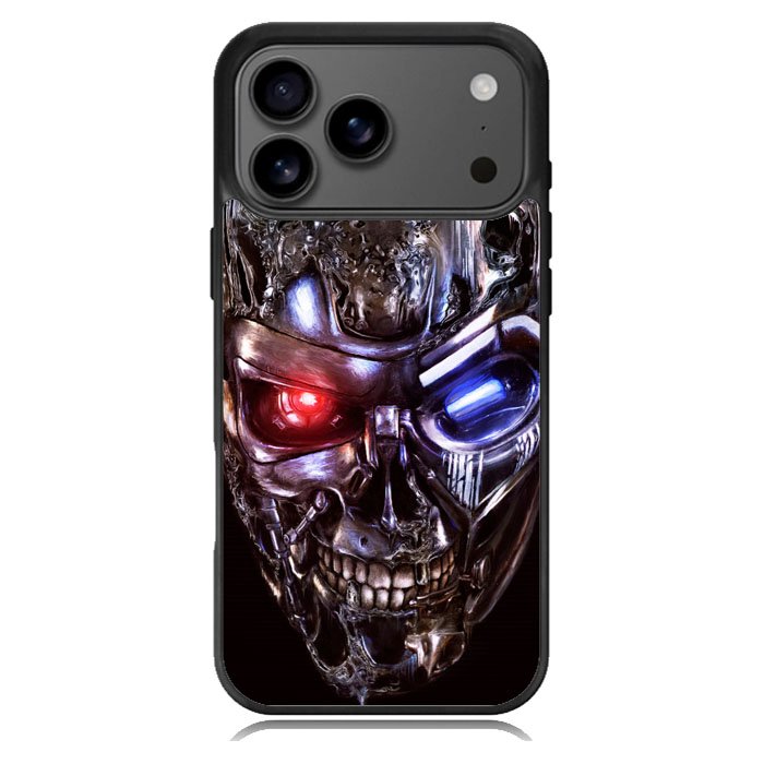 Terminator Robot Skull iPhone 17 Pro Case BC2563