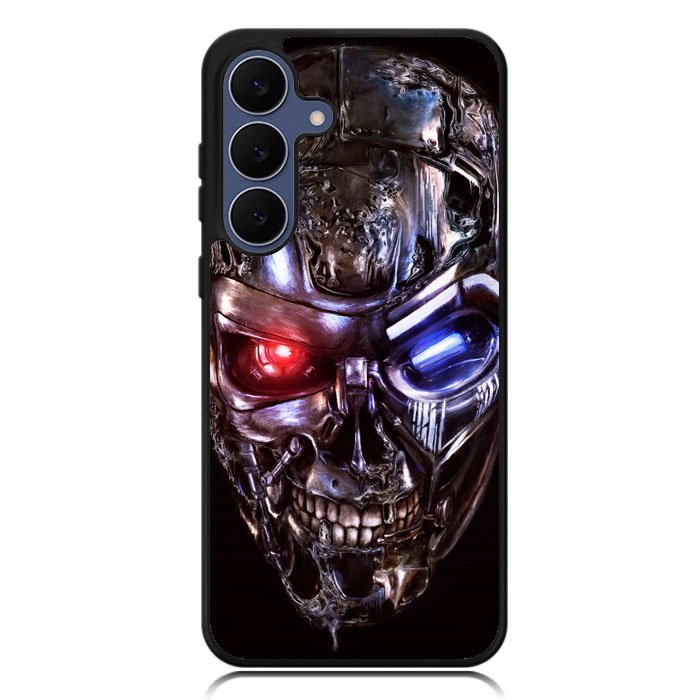 Terminator Robot Skull Samsung Galaxy S25 FE Case BC2563