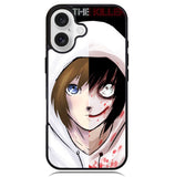 Jeff the Killer Case iPhone 16 BC2565