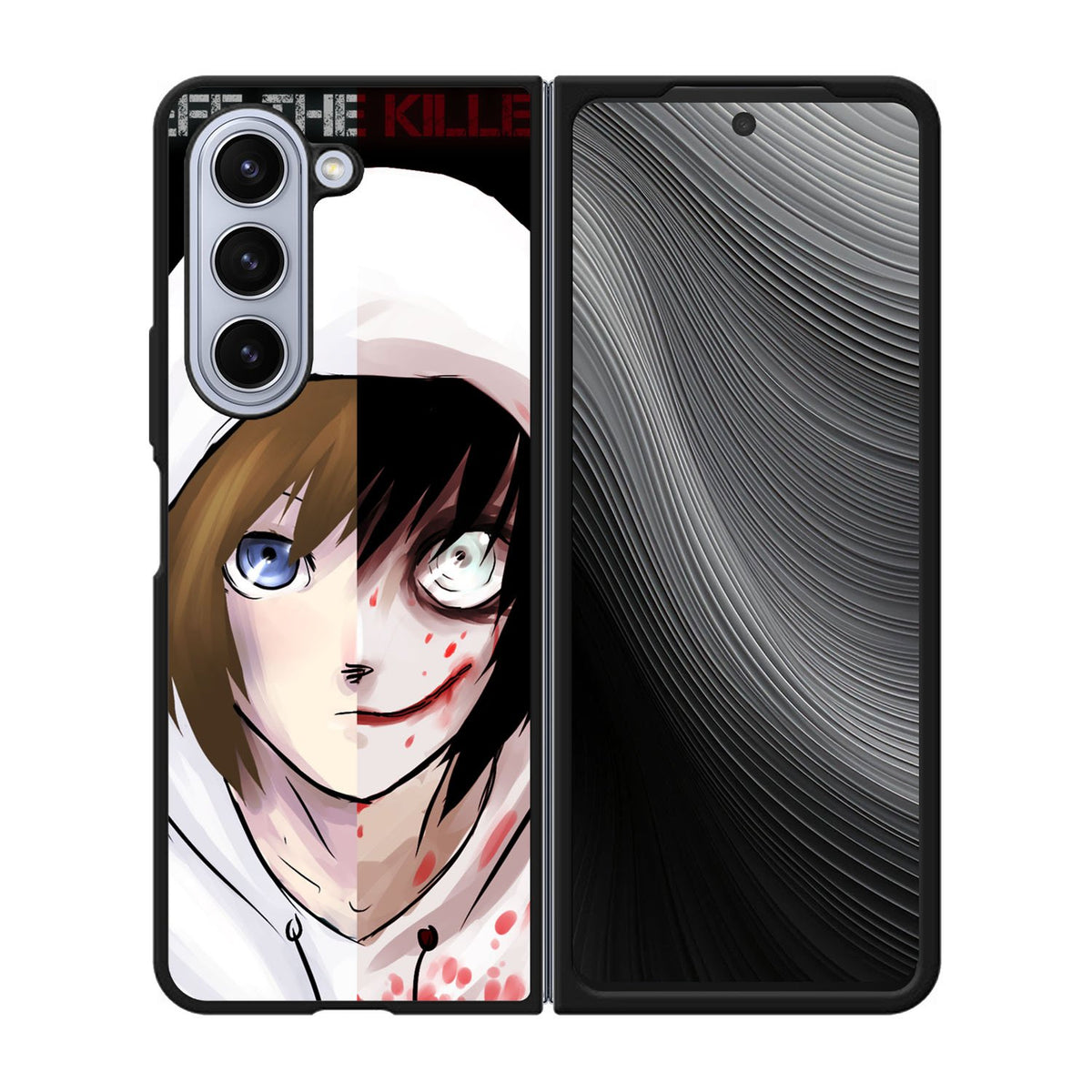 Jeff the Killer Case Samsung Galaxy z Fold 5 5G BC2565