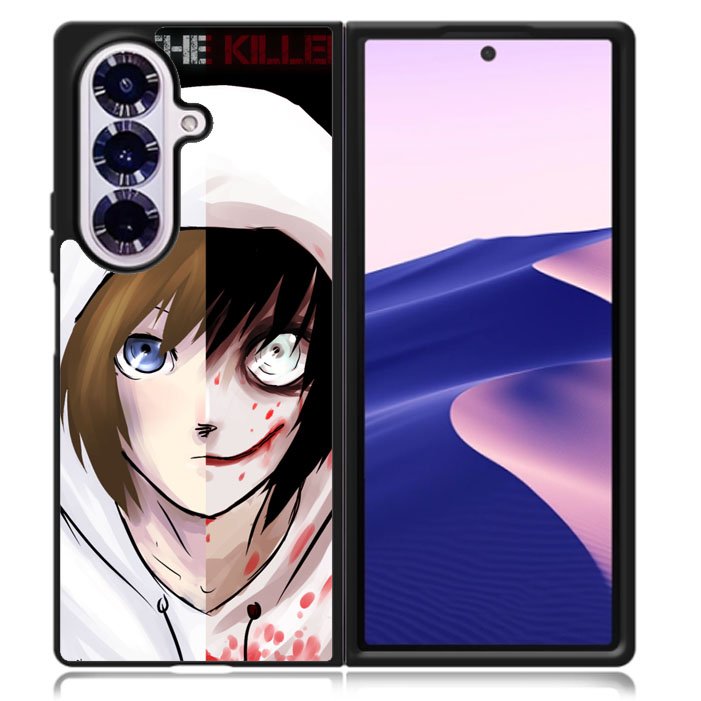 Jeff the Killer Samsung Galaxy Z Fold 7 5G Case BC2565