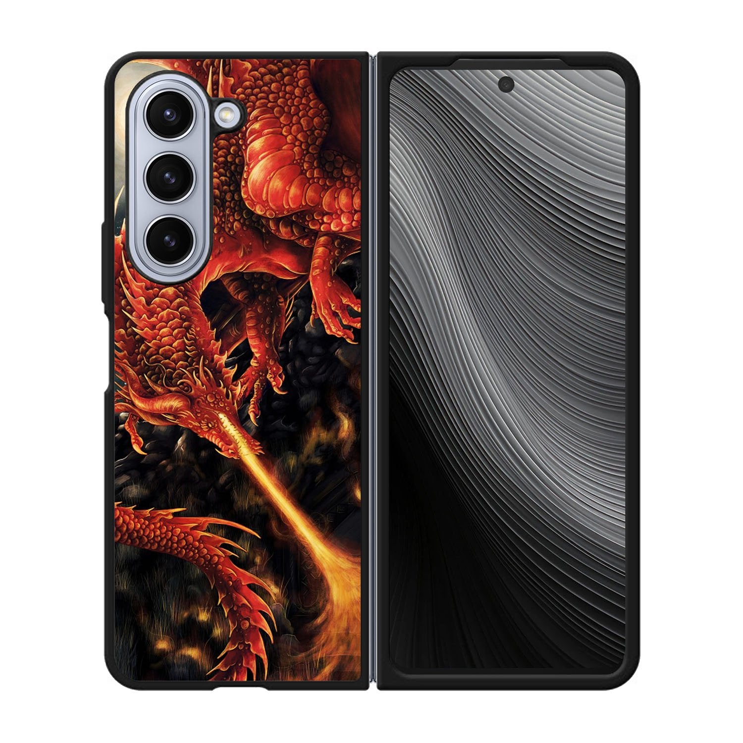 Red Dragon Case Samsung Galaxy z Fold 5 5G BC2566