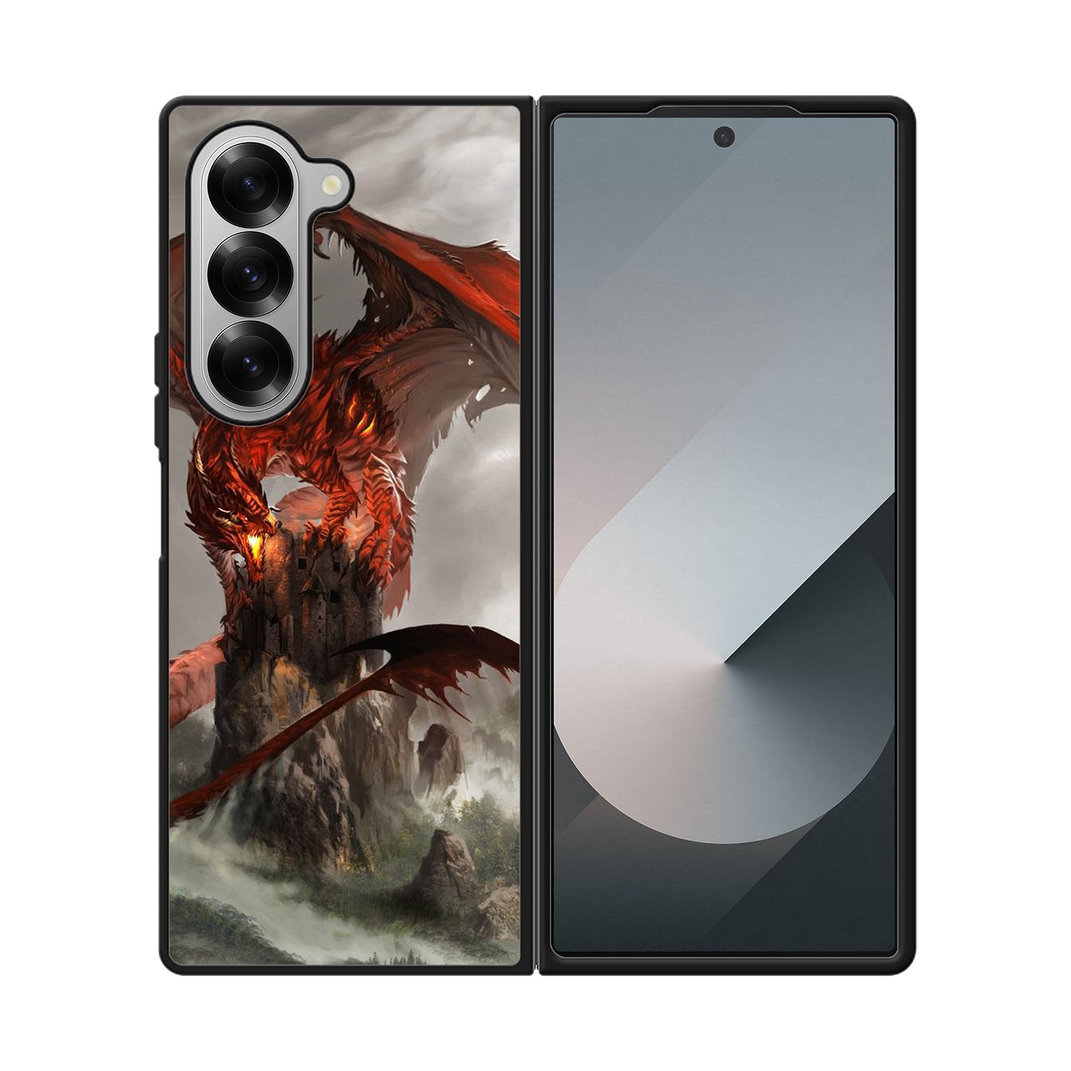 red dragon wallpaper Case Samsung Galaxy Z Fold 6 5G BC2567