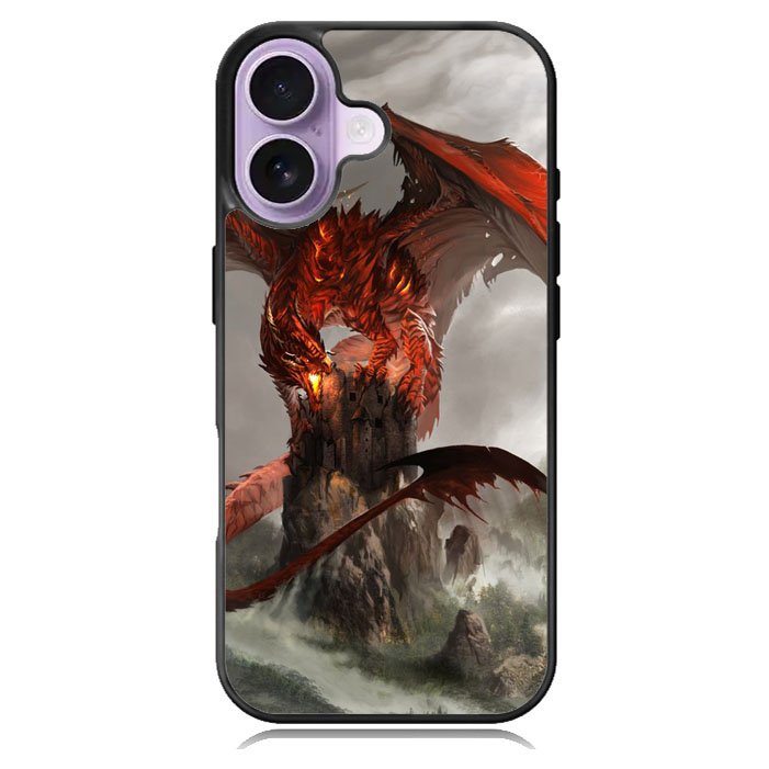 red dragon wallpaper iPhone 17 Case BC2567