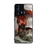 Red Dragon Wallpaper Motorola Moto G Power 5G 2024 Case FE8017