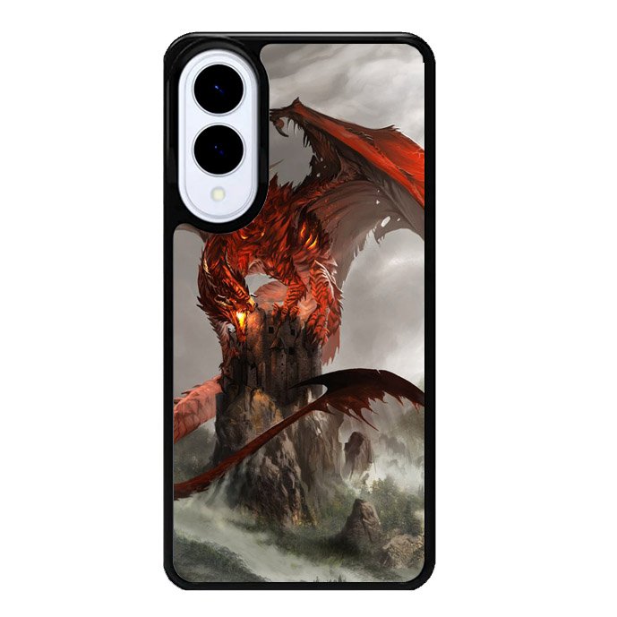 Red Dragon Wallpaper Samsung Galaxy S25 Edge Case Case