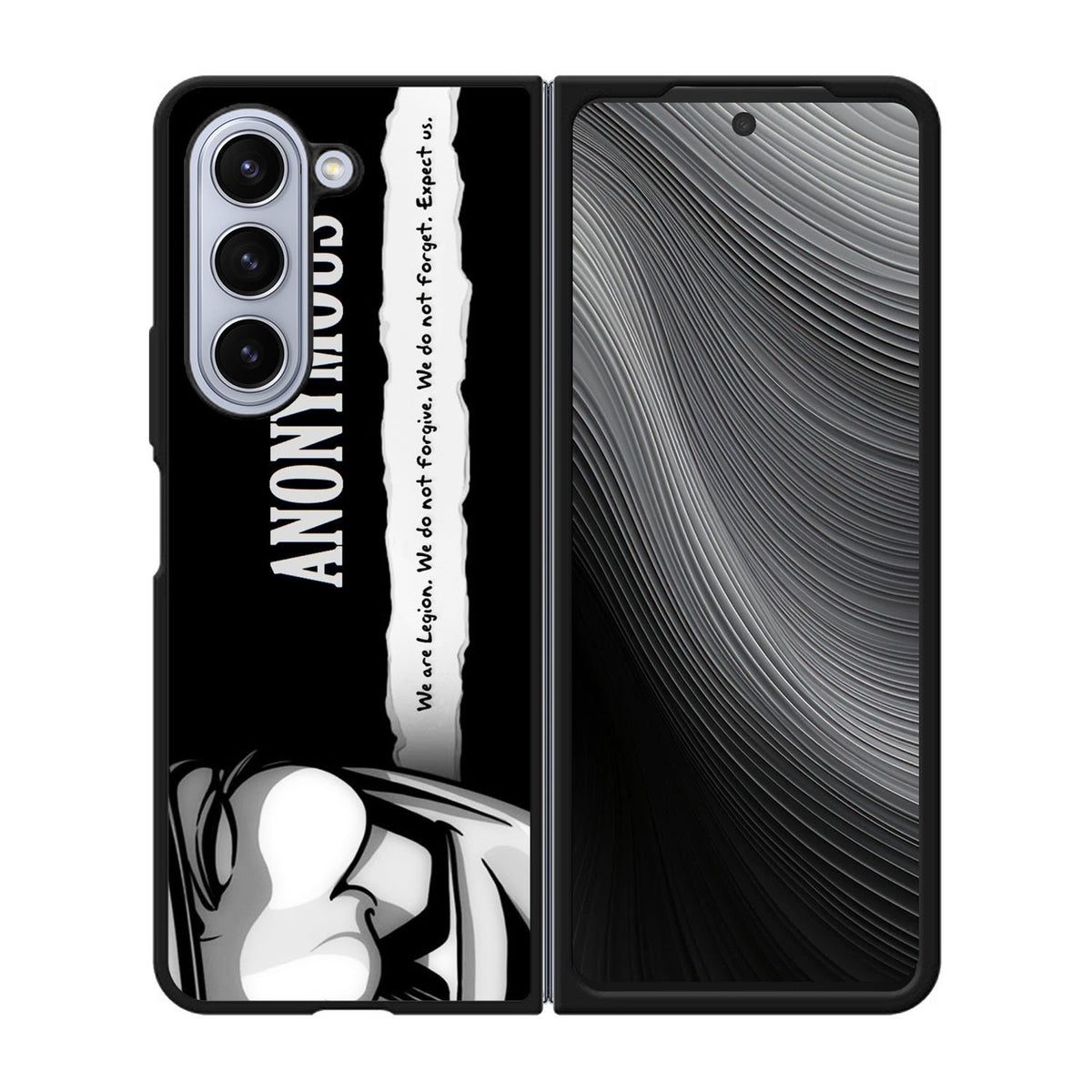 anonymous wallpaper Case Samsung Galaxy z Fold 5 5G BC2569