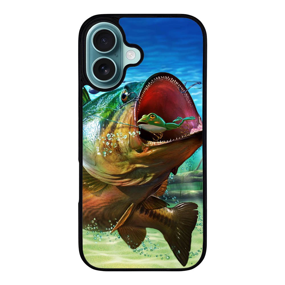 Bass Fishing Case iPhone 16 Plus BC2571