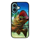 Bass Fishing Case iPhone 16 Plus BC2571