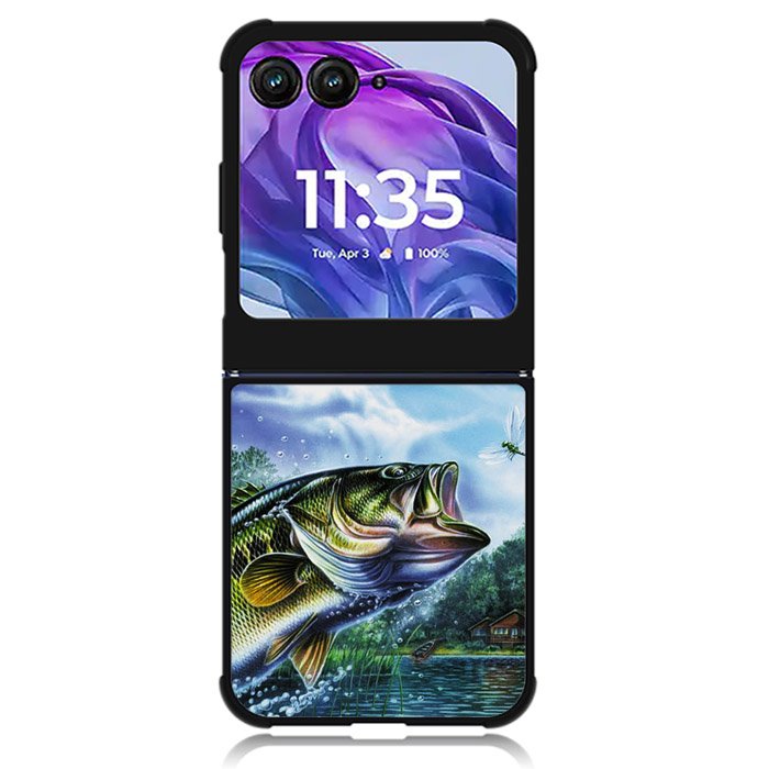 Bass Fishing 2nd Motorola Moto Razr 2024 , Moto Razr 50 Case
