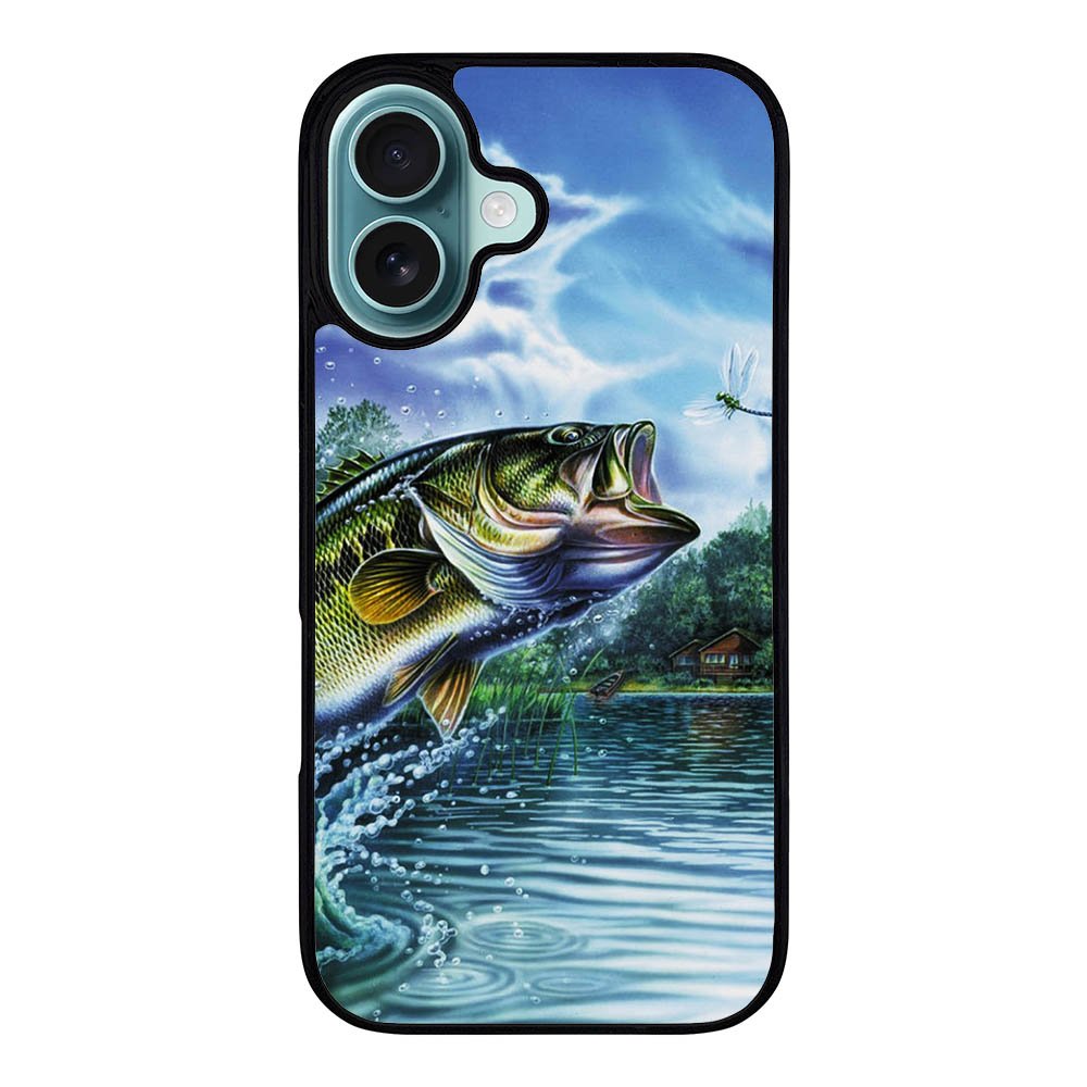 Bass Fishing Case iPhone 16 Plus BC2572