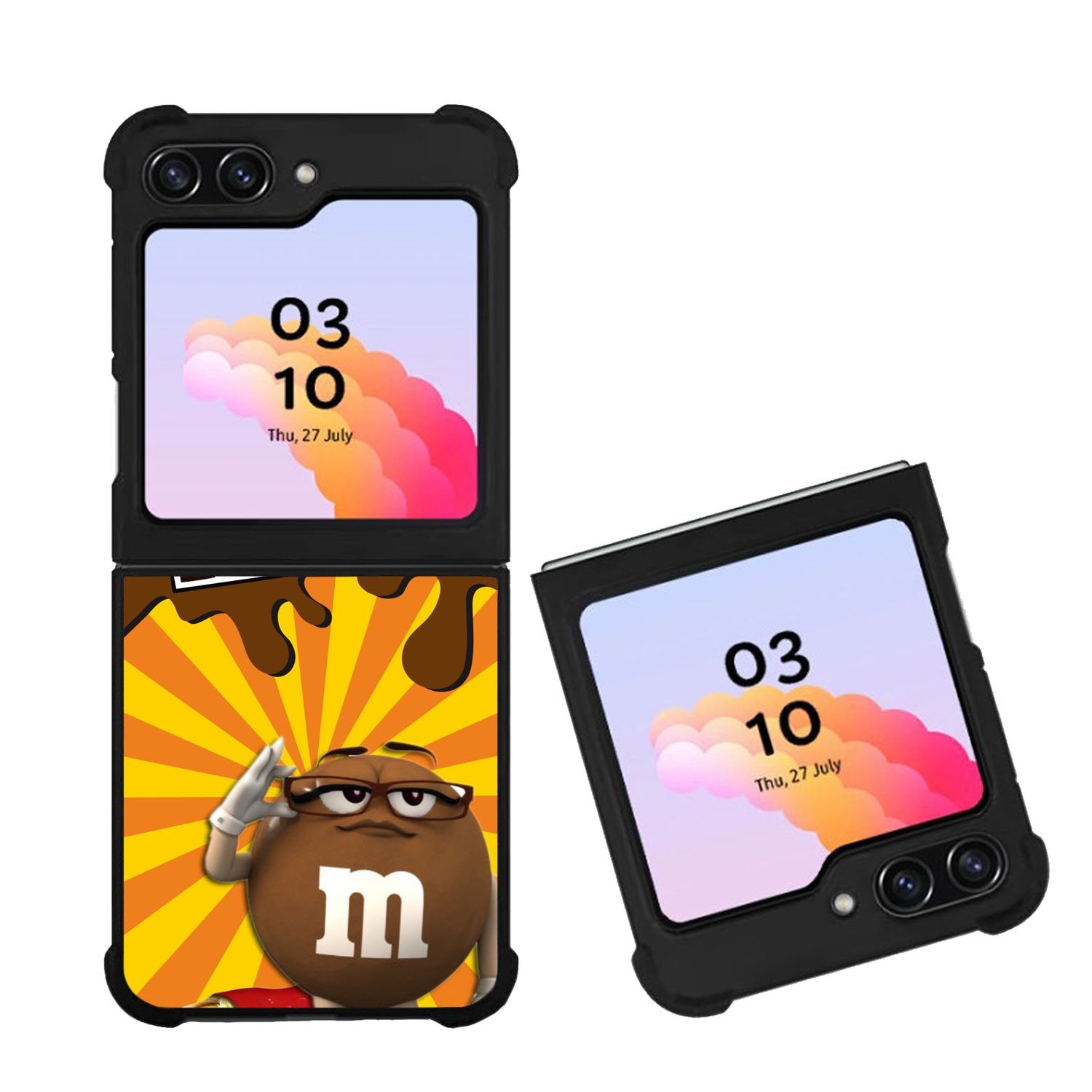 Chocolate Candy M&m Case Samsung Galaxy Z Flip 5 5G BC2577