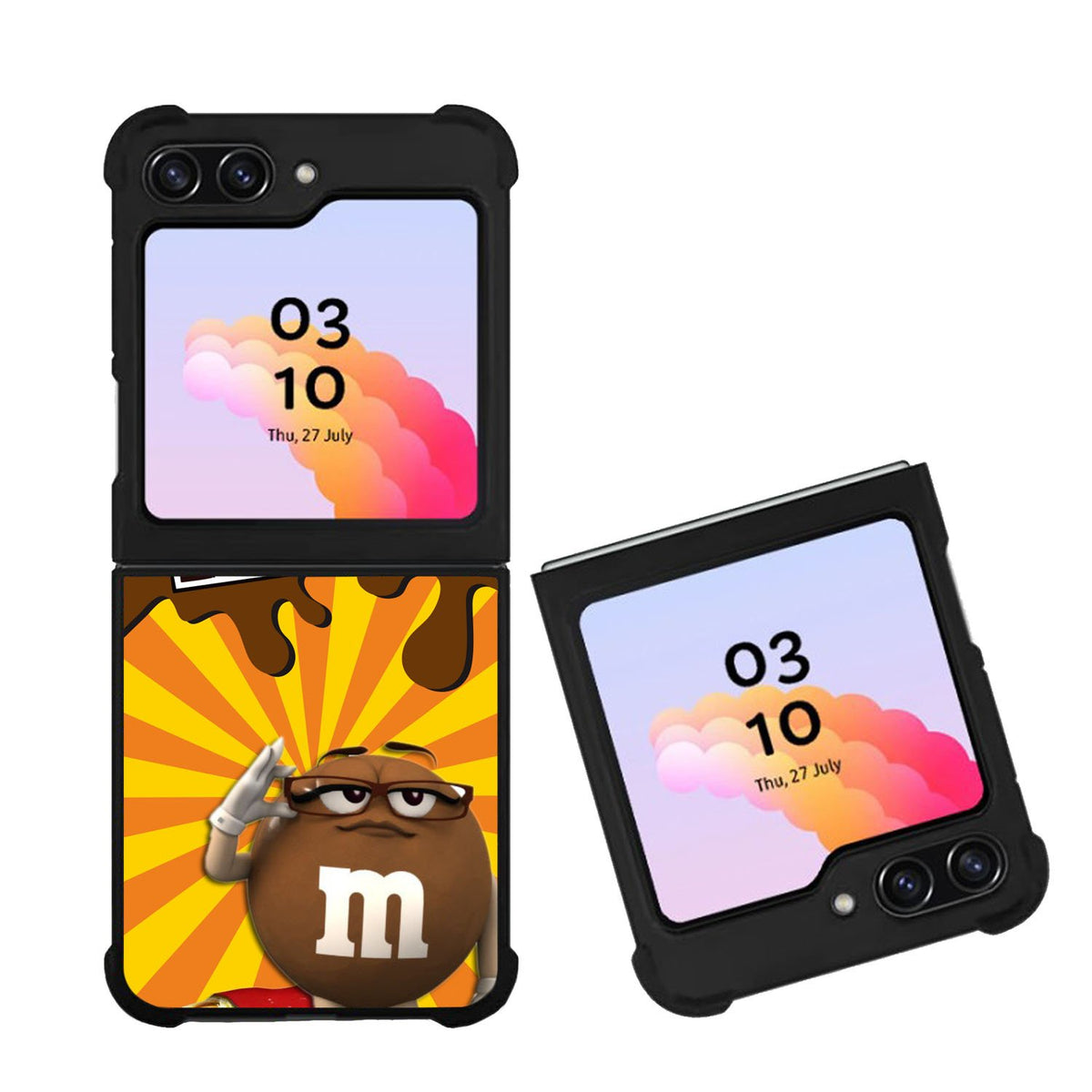 Chocolate Candy M&m Case Samsung Galaxy Z Flip 5 5G BC2577