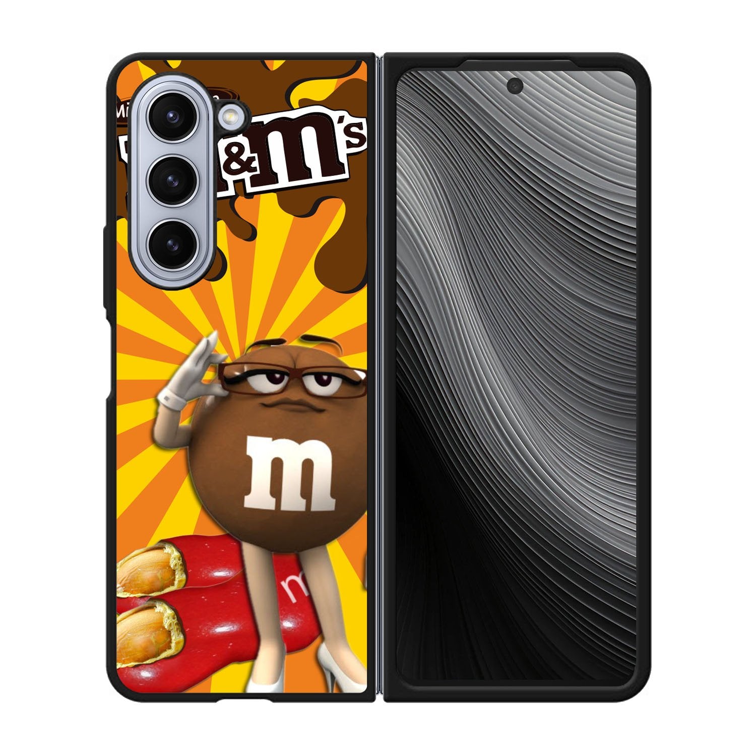 Chocolate Candy M&m Case Samsung Galaxy z Fold 5 5G BC2577