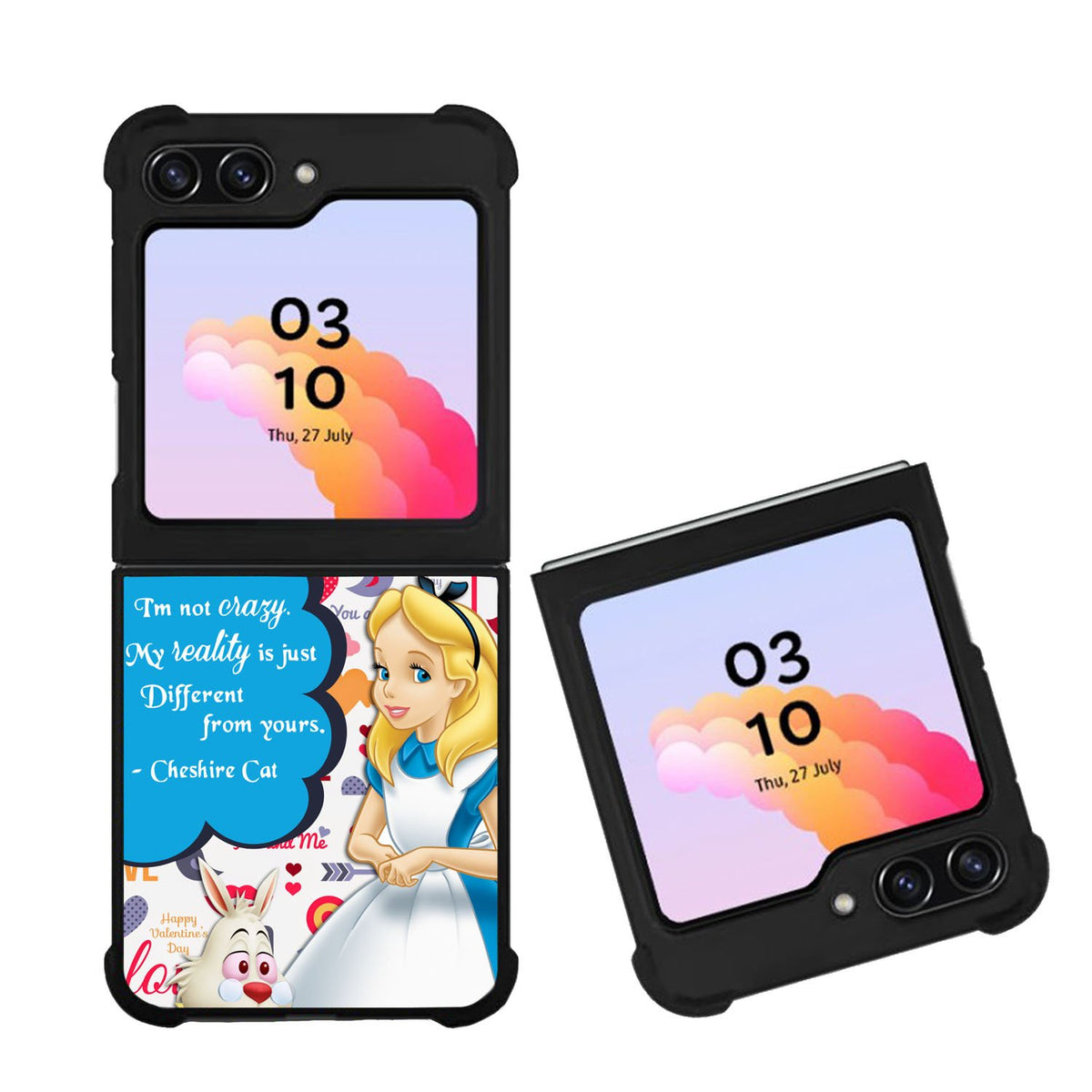 alice in wonderland quotes Case Samsung Galaxy Z Flip 5 5G BC2579