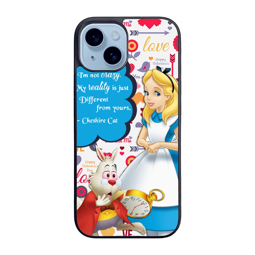 alice in wonderland quotes Case iPhone 15 BC2579